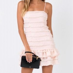 Princess Polly Molina Mini Dress Blush